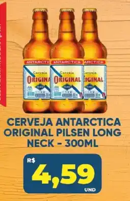 Tatico Cerveja antarctica original pilsen long neck oferta