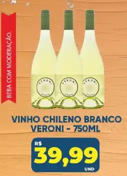 Tatico vinho chileno branco veroni oferta