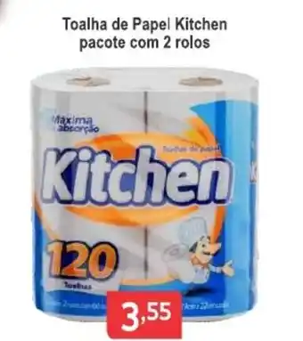 Calvo Atacadista Toalha de papel Kitchen pacote com 2 rolos oferta