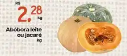 Cometa Supermercados Abóbora leite ou jacaré oferta