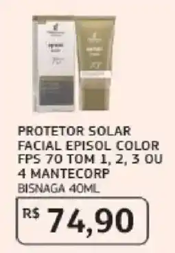 Assaí Atacadista Protetor solar facial episol color oferta