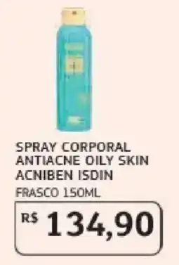Assaí Atacadista Spray corporal antiacne oily skin acniben isdin oferta