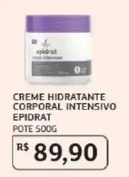 Assaí Atacadista Creme hidratante corporal intensivo epidrat oferta