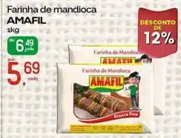 Cometa Supermercados Farinha de mandioca amafil oferta
