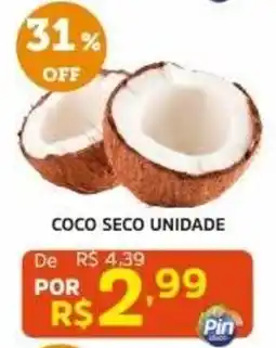 Pinheiro Supermercado coco seco unidade oferta