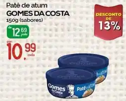 Cometa Supermercados Patê de atum gomes da costa oferta