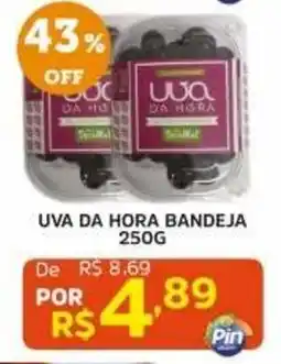 Pinheiro Supermercado uva da hora bandeja oferta