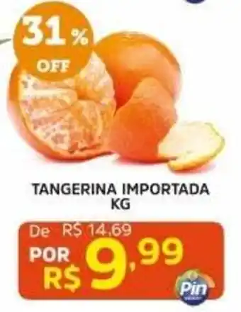 Pinheiro Supermercado Tangerina importada oferta