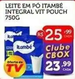 CenterBox Leite em pó itambé integral vit pouch oferta