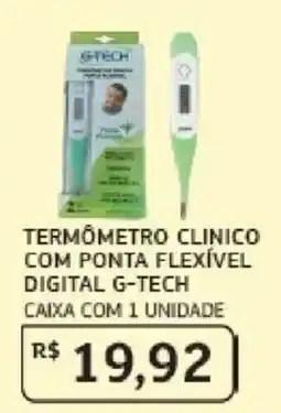 Assaí Atacadista Termômetro clínico com ponta flexível digital g-tech oferta
