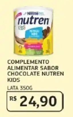 Assaí Atacadista complemento alimentar sabor chocolate nutren kids oferta