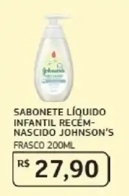 Assaí Atacadista Sabonete líquido infantil recém-nascido johnson's oferta