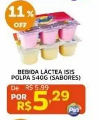 Pinheiro Supermercado Bebida Láctea Isis oferta