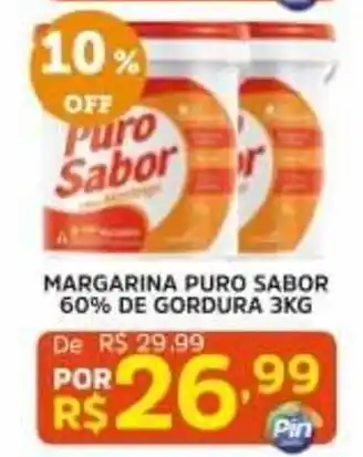 Pinheiro Supermercado Margarina puro sabor oferta