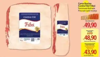 Atacadão Carne bovina contra filé friboi oferta