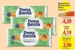 Atacadão Macarrão de Sêmola Dona Benta Espaguete oferta