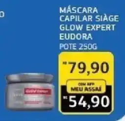 Assaí Atacadista Máscara capilar siãge glow expert eudora oferta