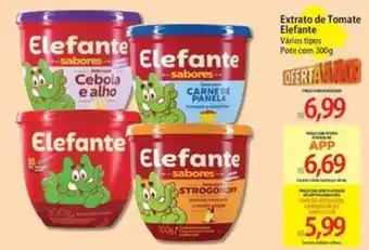 Atacadão Extrato de Tomate Elefante oferta