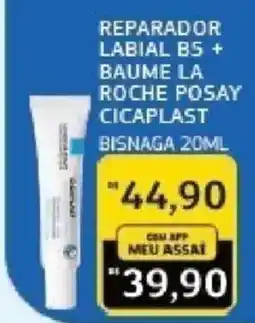 Assaí Atacadista Reparador labial b5 + baume la roche posay cicaplast oferta
