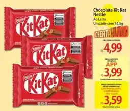 Atacadão Chocolate Kit Kat Nestlé Ao Leite oferta