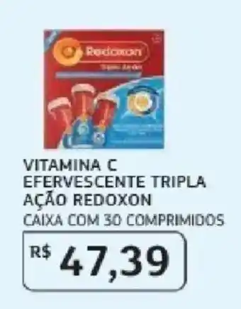 Assaí Atacadista vitamina c efervescente tripla ação redoxon oferta