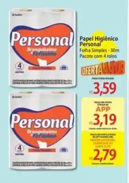 Atacadão Papel Higiênico Personal oferta