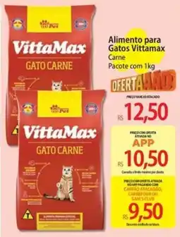 Atacadão Alimento para Gatos Vittamax Carne oferta