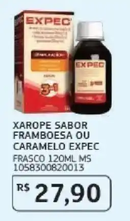 Assaí Atacadista Xarope sabor framboesa ou caramelo expec oferta