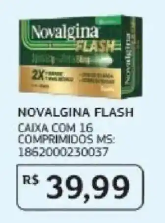 Assaí Atacadista Novalgina flash oferta