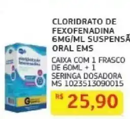 Assaí Atacadista cloridrato de fexofenadina oferta