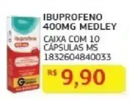 Assaí Atacadista Ibuprofeno 400mg medley oferta