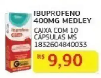 Assaí Atacadista Ibuprofeno 400mg medley oferta