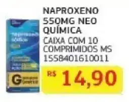 Assaí Atacadista naproxeno 550mg neo química oferta