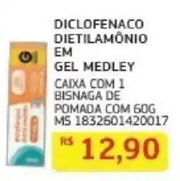 Assaí Atacadista diclofenaco dietilamônio em gel medley oferta