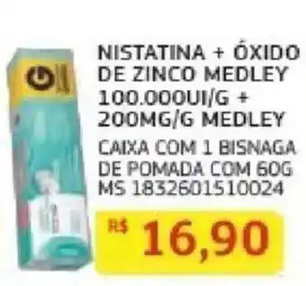 Assaí Atacadista nistatina + óxido de zinco medley oferta