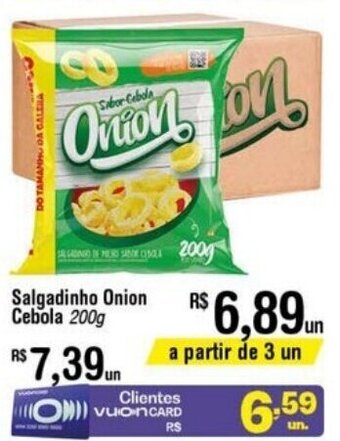 Salgadinho Onion Cebola 200g
