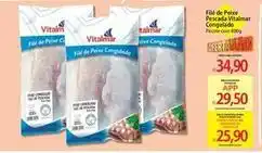 Atacadão Vitalmar - filé de peixe pescada vimmar congelado oferta