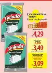 Atacadão Tinindo - esponja multiuso oferta
