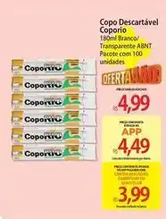 Atacadão Copobras - copo descartável oferta