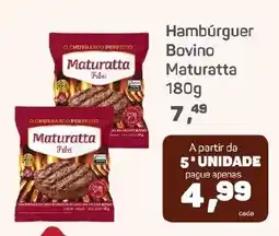 Supermercados São Vicente Hambúrguer Bovino Maturatta oferta