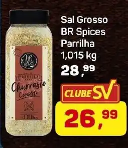 Supermercados São Vicente Sal Grosso BR Spices Parrilha oferta