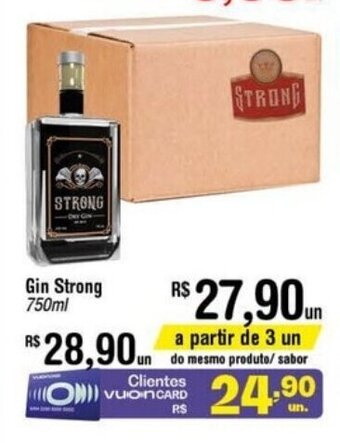 Fort Atacadista Gin Strong 750ml oferta