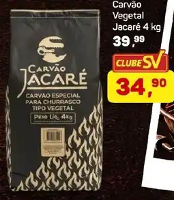 Supermercados São Vicente Carvão Vegetal Jacaré oferta