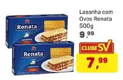 Supermercados São Vicente Lasanha com Ovos Renata oferta