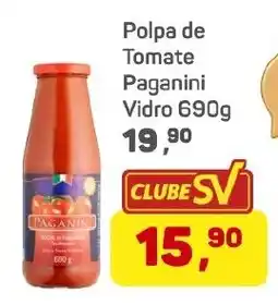Supermercados São Vicente Polpa de Tomate Paganini Vidro oferta