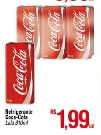 Fort Atacadista Refrigerante Coca Cola 310ml oferta