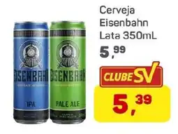 Supermercados São Vicente Cerveja Eisenbahn Lata oferta