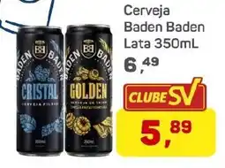 Supermercados São Vicente Cerveja Baden Baden Lata oferta