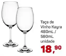 Supermercados São Vicente Taça de Vinho Kayra / unidade oferta