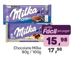 Supermercados São Vicente Chocolate Milka oferta